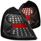 Anzo 2004-2008 Pontiac Grand Prix LED Tail lights Black