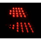Anzo 2004-2008 Pontiac Grand Prix LED Tail lights Black