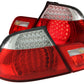 Anzo 2000-2003 BMW 3 Series E46 LED Tail lights Red Clear 4pc