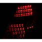 Anzo 2003-2007 Saturn Ion LED Tail lights Red/Clear