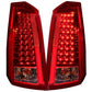 Anzo 2003-2007 Cadillac Cts LED Tail lights Red/Clear