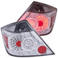Anzo 2005-2010 Scion Tc LED Taillights Red/Clear
