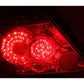 Anzo 2005-2010 Scion Tc LED Taillights Red/Clear