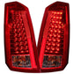 Anzo 2003-2007 Cadillac Cts LED Tail lights Red/Smoke