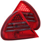 Anzo 1999-2002 Mitsubishi Mirage LED Taillights Red/Smoke