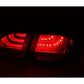 Anzo 2013-2015 Chevrolet Malibu LED Taillights Red/Clear 4pc