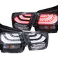 Anzo 2013-2015 Chevrolet Malibu LED Taillights Black 4pc