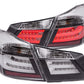 Anzo 2013-2015 Honda Accord LED Taillights Black 4pc