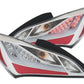 Anzo 2010-2013 Hyundai Genesis LED Taillights Chrome