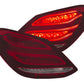 Anzo  15-16 Mercedes Benz C Class (W205) 4DR LED Taillights Red/Clear