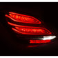 Anzo  15-16 Mercedes Benz C Class (W205) 4DR LED Taillights Red/Clear