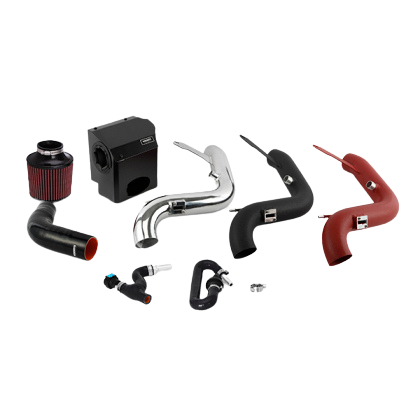 Mishimoto 2016 Ford Fiesta ST 1.6L Performance Air Intake Kit - Wrinkle Red