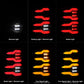 AlphaRex 09-18 Dodge Ram Luxx-Series LED Tail Lights Black w/ Activation Light & Sequential Signal 640004 *Discontinued