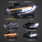 Honda Civic 10th Gen (FC/FK) Chrome LED Reflection Bowl Headlights (2016-2021)