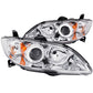 Anzo 2004-2008 Mazda 3 Projector Headlights w/ Halos Chrome