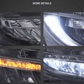 Honda Civic 10th Gen (FC/FK) Chrome LED Reflection Bowl Headlights (2016-2021)