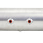 AIRLIFT 4 Gal Alum Air Tank-(4) 1/4" Face Ports,(2) 3/8" End Ports & 1/4"