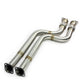 ISR Performance BMW E46 Late 325/330 Series II EP Dual Resonated Catback Exhaust IS-S2EPDR-E46-L
