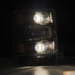 AlphaRex 14-15 Chevy 1500 PRO-Series Projector Headlights Black w/ Sequential Signal &  DRL 880245 *Discontinued