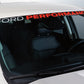 Ford Racing Ford Performance Ranger Windshield Banner - Wht/Red M-1820-RGR