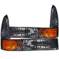 Anzo 2000-2004 Ford Excursion Euro Parking Lights Smoke w/ Amber Reflector