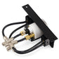 AIRLIFT Dual Needle Gauge with two paddle switches- 200 PSI