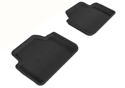 3D MAXpider 2006-2011 BMW 3 Series/X3 E90/E83 Kagu 2nd Row Floormats - Gray L1BM00621501