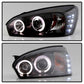 Spyder Chevy Malibu 04-07 Projector Headlights LED Halo LED Black High H1 Low H1 PRO-YD-CM04-HL-BK 5042675