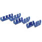 Ford Racing Wire Dividers 4 to 3 to 2 - Blue w/ White Ford Logo 302-637
