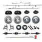 Ford Racing 15-21 Mustang GT/ 2.3L EcoBoost GT350R Brake Upgrade Kit - Black M-2300-YBK