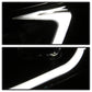 SPYDER xTune 09-14 Acura TSX Projector Headlights - Light Bar DRL - Black (PRO-JH-ATSX09-LB-BK) 9042218