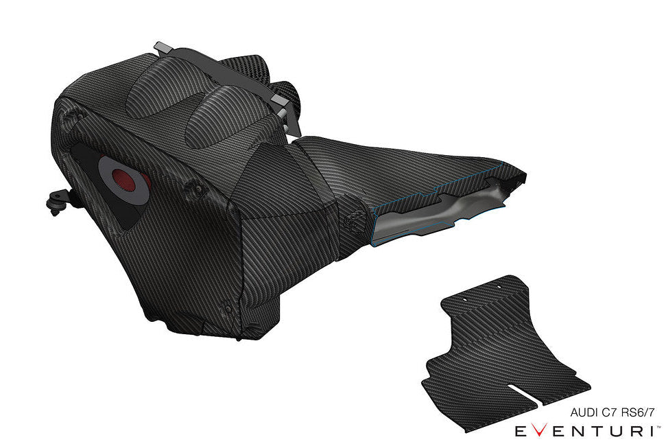 Eventuri Audi C7 RS6 / RS7 Black Carbon Intake System