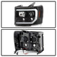 Spyder GMC Sierra 1500/2500/3500 07-13 Denali 08-13 LED Headlights Blk PRO-YD-GS07V2PL-BK 5087522