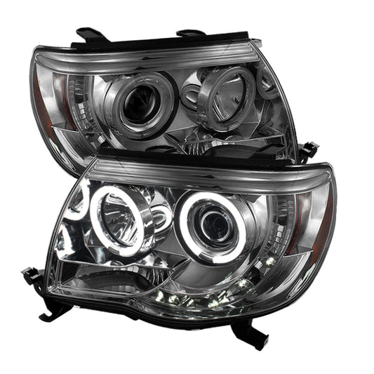SPYDER Toyota Tacoma 05-11 Projector Headlights CCFL Halo LED Smke PRO-YD-TT05-CCFL-SM 5042088