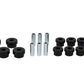 Whiteline Plus 88-00 Honda Civic / 88-9/95 CRX Rear Control Arm - Lower Inner & Outer Bushing Kit W62005