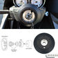 Quadro Style Steering Wheel + Short Hub Adapter Kit For Mustang Focus Fiesta Mazda