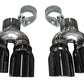 Corsa Performance 16-18 Cadillac ATS 3.6T 4in Inlet / 4in Outlet Twin Black Tip