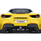 Akrapovic 16-17 Ferrari 488 GTB/488 Spyder Slip-On Line (Titanium) w/ Carbon Tips MTP-FE488H