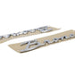 Ford Racing 21-23 Bronco Script Fender Badge - Silver M-1447-BSS