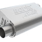Borla CrateMuffler BB Mopar 383/413/426/440 ATAK 2.5in Offset/Offset 14inx4.35inx9in Oval Muffler 400943