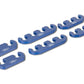 Ford Racing Wire Dividers 4 to 3 to 2 - Blue w/ White Ford Logo 302-637