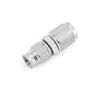 HPS Performance Products Compression Teflon Hose End to AN Female for PTFE Hose, Stainless Steel