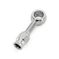 HPS Performance Products Compression Teflon Hose End to AN Female with 10mm Banjo for PTFE Hose, Stainless Steel