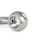 HPS Performance Products Compression Teflon Hose End to AN Female with 10mm Banjo for PTFE Hose, Stainless Steel