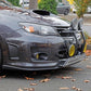 PERRIN [08-14 WRX/STI] Tow Hook Kit Front Flat - Black | PSP-BDY-231BK