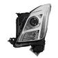 SPYDER xTune 13-15 Cadillac XTS Xenon w/AFS HID OE Projector Headlights Chrome Left - PRO-JH-CXTS13-AFS-C-L 9937231