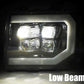 AlphaRex 07-13 GMC 1500HD NOVA LED Proj Headlight Plank Style Gloss Blk w/Activ Light/Seq Signal/DRL 880609 *Discontinued