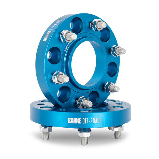 Borne Off-Road Wheel Spacers 5x150 110.1 32 M14 Blue BNWS-010-320BL