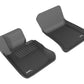 3D MAXpider 2013-2015 BMW X1 E84 Kagu 1st Row Floormat - Black L1BM01711509