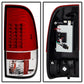 Spyder Ford Super Duty 08-15 Version 2 LED Tail Lights Red Clear ALT-YD-FS07-LED-G2-RC 5029195